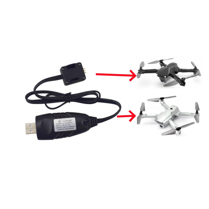 Drone Battery Adapter - كابل شحن USB لطائرة Syma X30