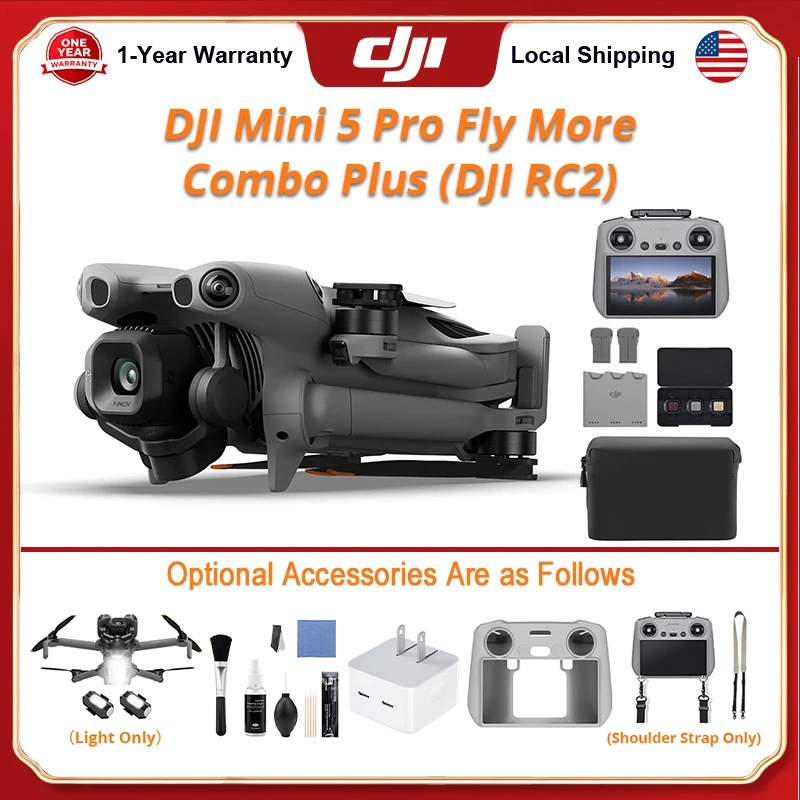 Drone Strobe Light - طائرة DJI Mini 5 Pro Fly