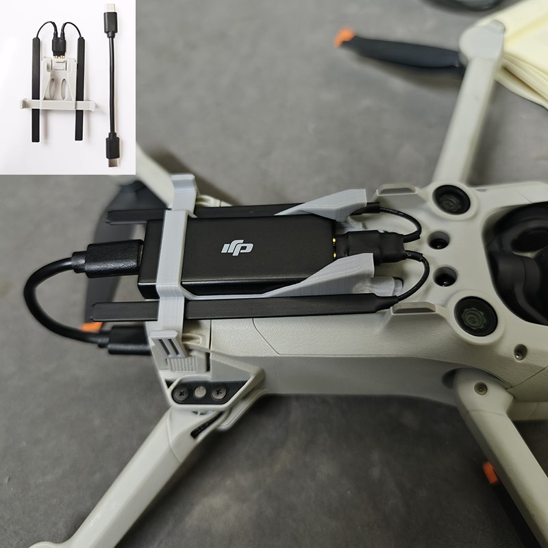 Drone Strobe Light - كتيفة ثابتة لوحدة DJI الخلوية 4G