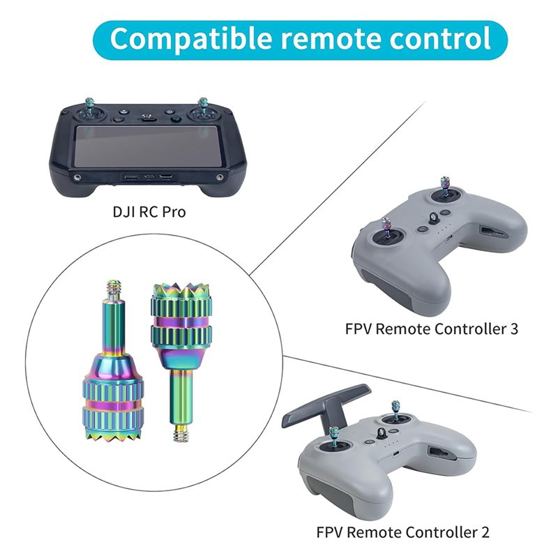 عصا التحكم المعدنية Y47A لجهاز - مراجعة Drone Control Stick وسعره