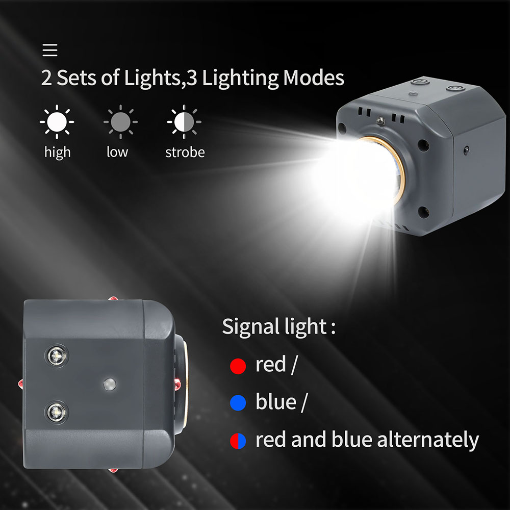 300LM سطوع عالية ضوء قوي كشاف  - مراجعة Drone Strobe Light وسعره
