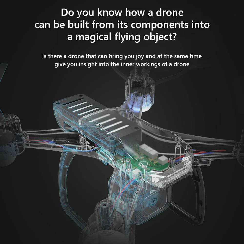 JJRC H108 لتقوم بها بنفسك مجمو - مراجعة Drone Controller Screen وسعره